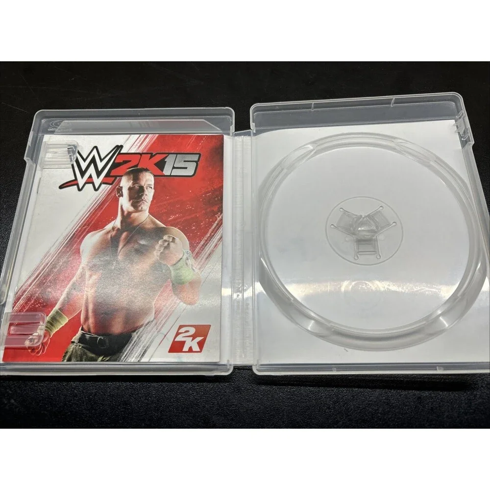WWE 2K15 (Sony PlayStation 3, PS3, 2014) Case & Manual - No Game